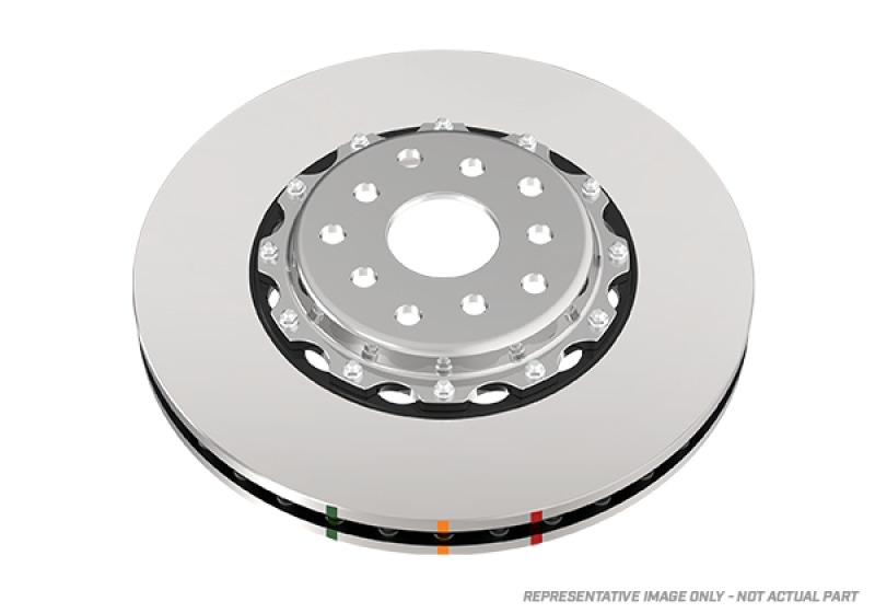 Porsche 911 Brake Rotor (1) - Front Left - DBA - 5000 Series Slotted - `03-`09
