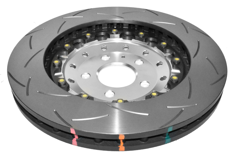 Audi RS Q3 Brake Rotor (1) - Front - DBA - 5000 Series T3 Slotted - Clear Anodized - `14-`27