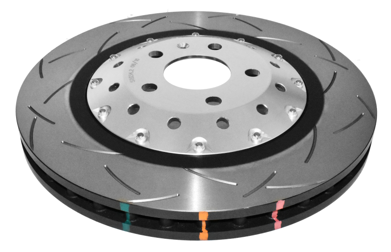 Audi RS Q3 Brake Rotor (1) - Front - DBA - 5000 Series T3 Slotted - Clear Anodized - `14-`27