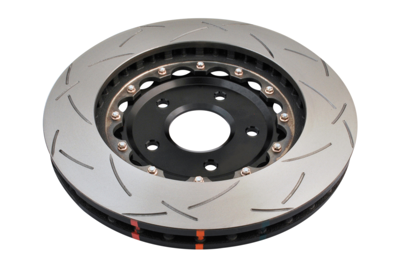 Chevrolet Corvette Brake Rotors (2) - Front - DBA - T3 5000 Series Slotted - Black - `05-`12