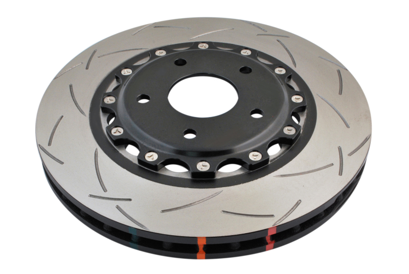 Chevrolet Corvette Brake Rotors (2) - Front - DBA - T3 5000 Series Slotted - Black - `05-`12