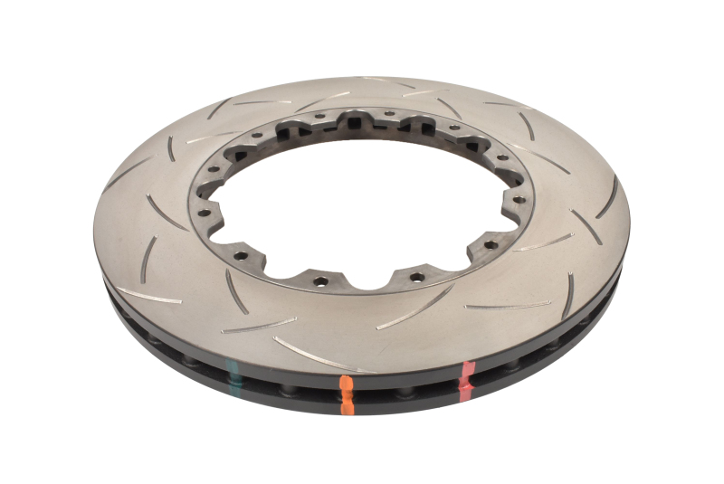 Dodge Challenger Brake Rotor (1) - Front - DBA - 5000 Series T3 Slotted, 2-Piece with M6 Nuts - `21-`27