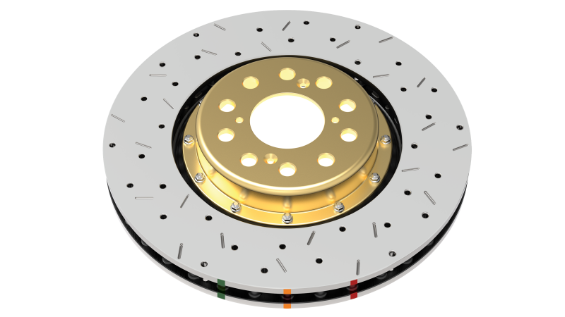 Dodge Challenger Brake Rotor (1) - Front - DBA - 5000 Series Drilled & Slotted - `21-`27