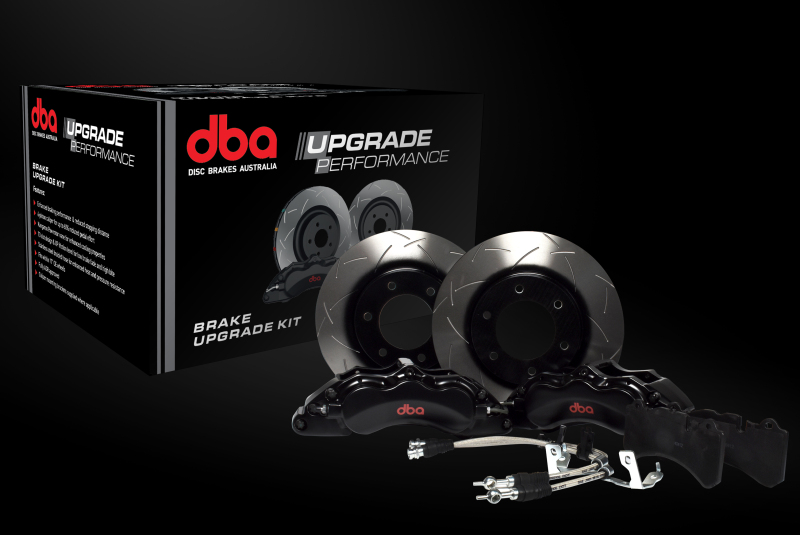 Ford Ranger Raptor Brake Kit - DBA - 4000 Series Rotors + XP-Level Pads + 6 Piston Calipers - `22-`27