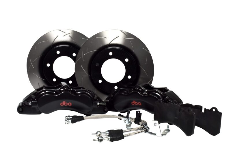 Ford Ranger Raptor Brake Kit - DBA - 4000 Series Rotors + XP-Level Pads + 6 Piston Calipers - `22-`27