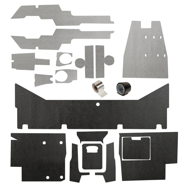 Polaris RZR Trail Heat Shield Kit - DEI - Complete Kit - `21-`23