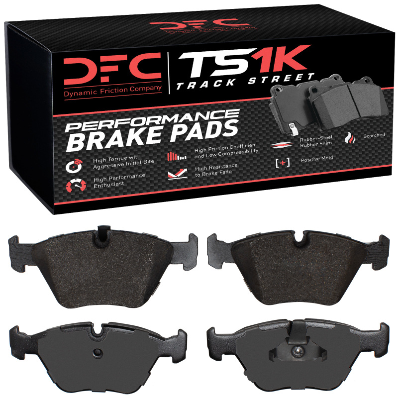 BMW 528i Brake Pads - Front - DFC - Low Metallic Track/Street - `96-`03