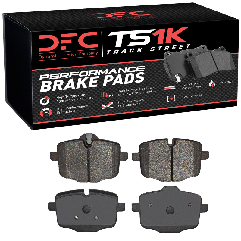 BMW 535i Brake Pads - Rear - DFC - Low Metallic Track/Street - `11-`19