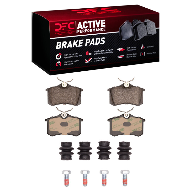 Audi A8 Brake Pads - Rear - DFC - Active Performance - `97-`08