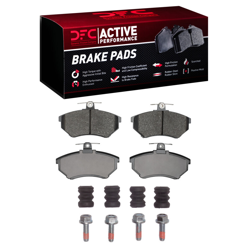 Audi Coupe Brake Pads - Front - DFC - Active Performance Pads - `84-`02