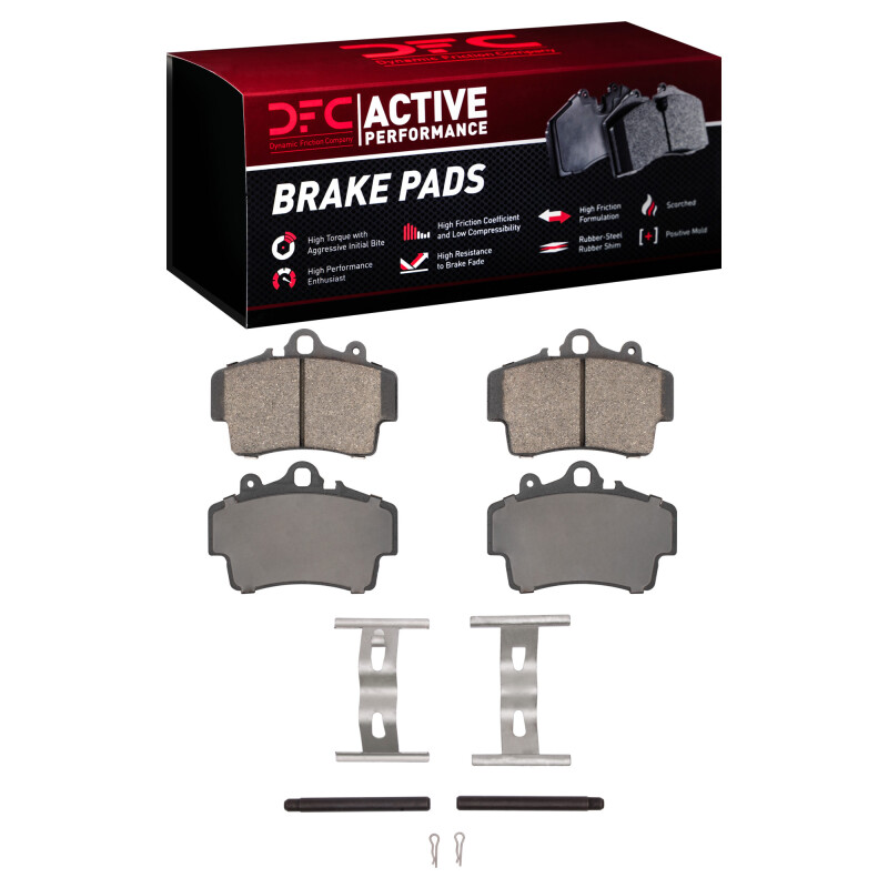 Porsche Cayman Brake Pads - Front - DFC - Active Performance Pads - `97-`08