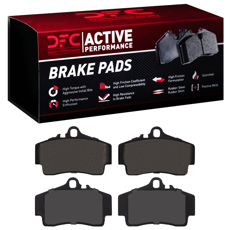 Porsche 911 Brake Pads - Rear - DFC - Active Performance Pads - Low Metallic - `97-`12
