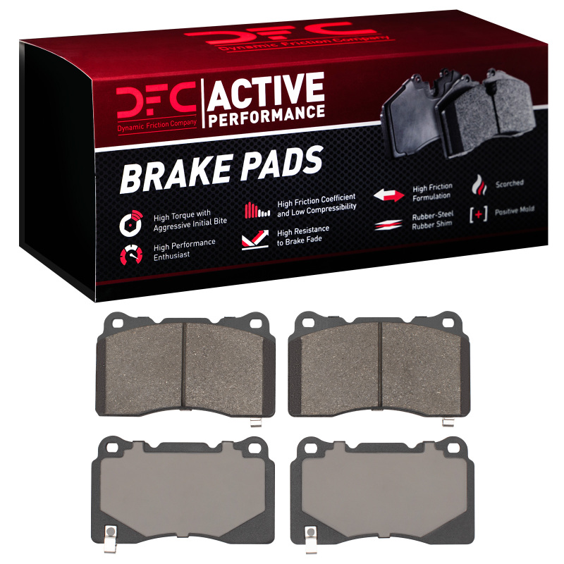Acura TL Brake Pads - Front/Rear - DFC - Active Performance Pads - Low Metallic - `03-`25