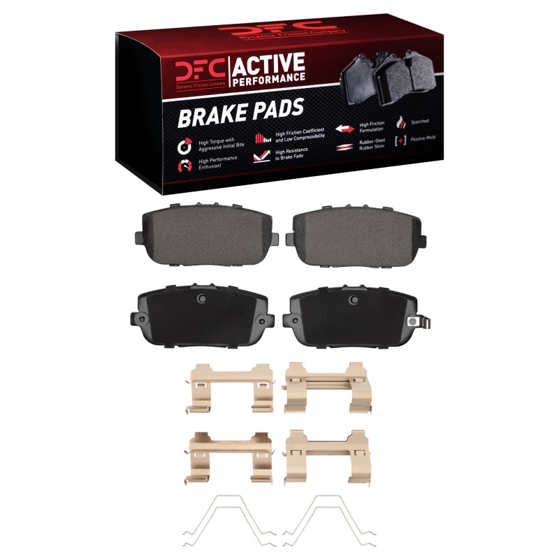 Mazda MX-5 Miata Brake Pads - Rear - DFC - Active Performance - `06-`25