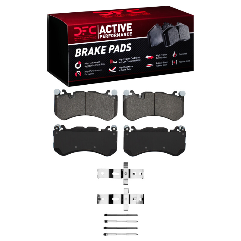 Audi RS7 Brake Pads - Front - DFC - Active Performance Pads and Hardware Kit - `07-`25