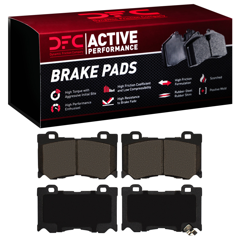 Nissan Z Brake Pads - Front - DFC - Low Metallic Active Performance - `08-`26