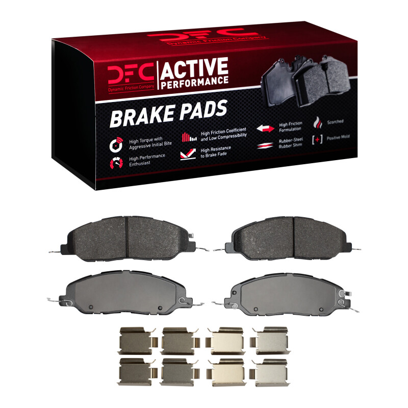 Ford Mustang Brake Pads - Front - DFC - Active Performance - `05-`14