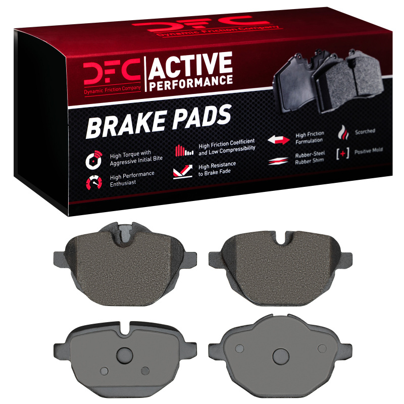 BMW 528i xDrive Brake Pads - Rear - DFC - Active Performance Low Metallic - `11-`25