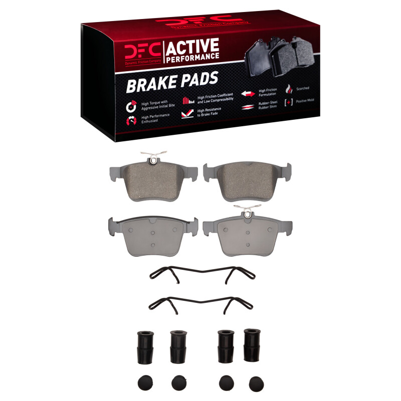 Audi A3 Quattro Brake Pads - Rear - DFC - Active Performance Pads - `15-`25