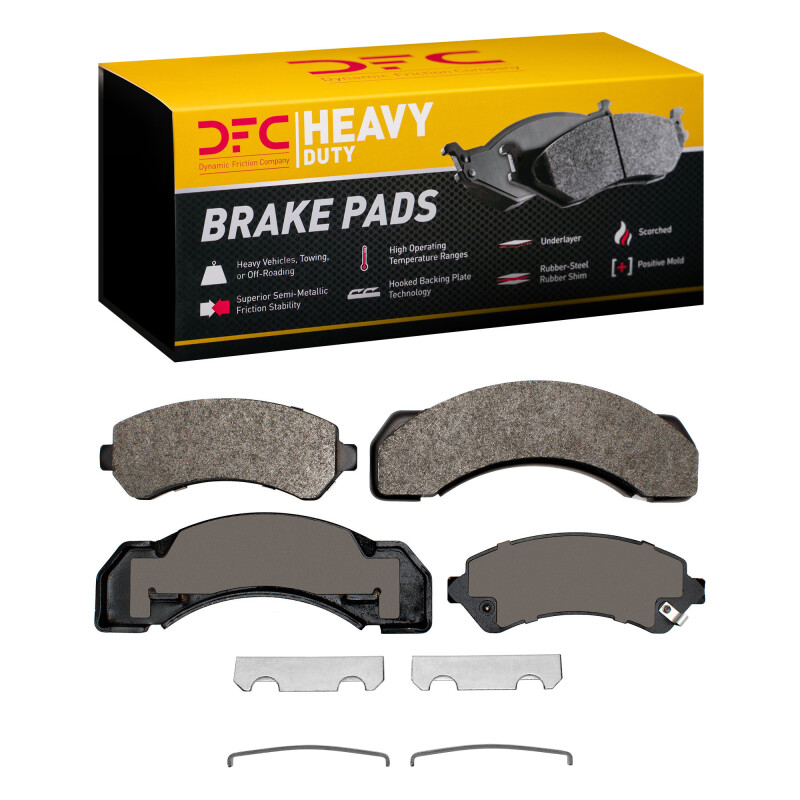 Chevrolet P30 Brake Pads - Front/Rear - DFC - Heavy Duty - `97-`12