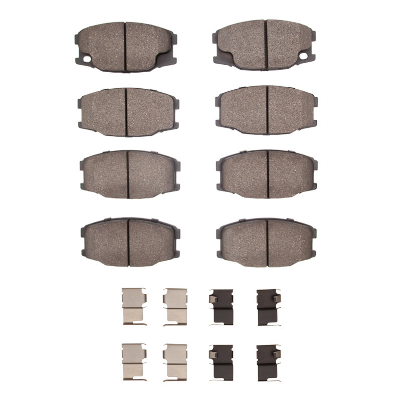 Mitsubishi Fuso FE Brake Pads - Rear/Front - DFC - Heavy Duty - `95-`04