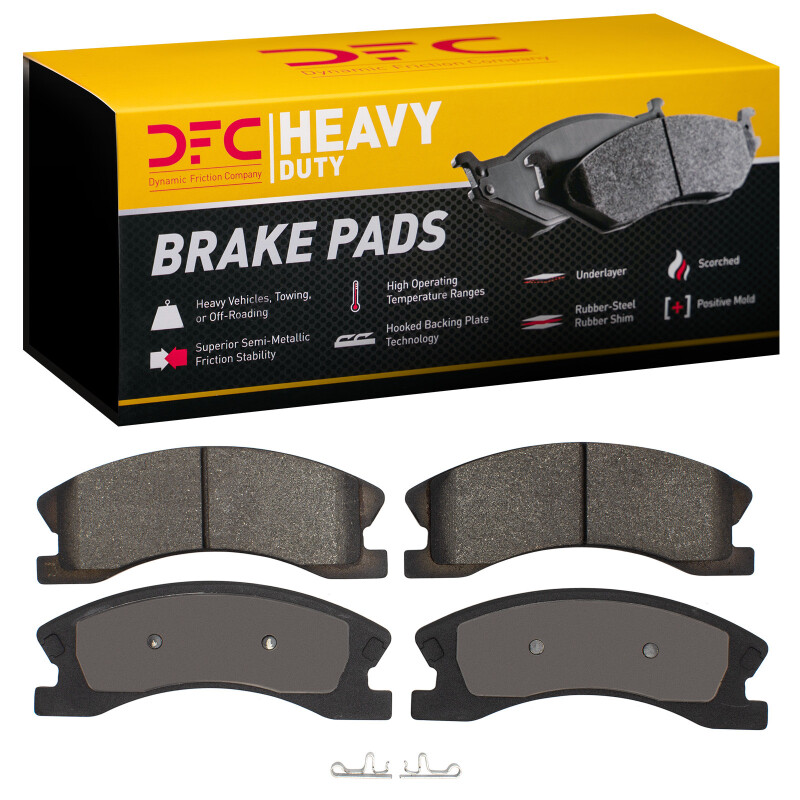 Jeep Grand Cherokee Brake Pads - Front - DFC - Semi Metallic - `99-`04