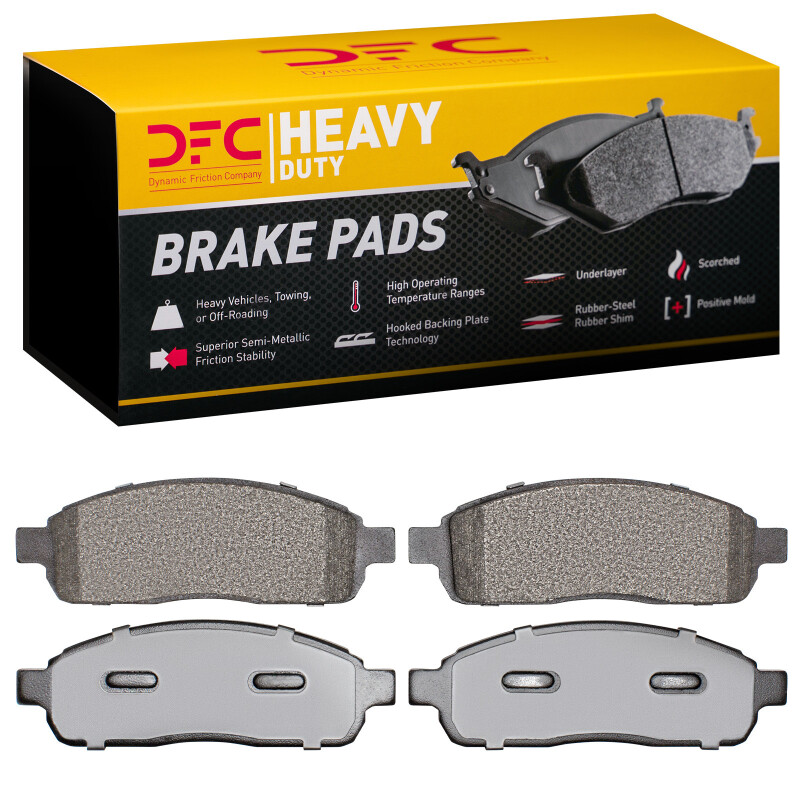 Ford F-150 Brake Pads - Front - DFC - Semi Metallic - `04-`09