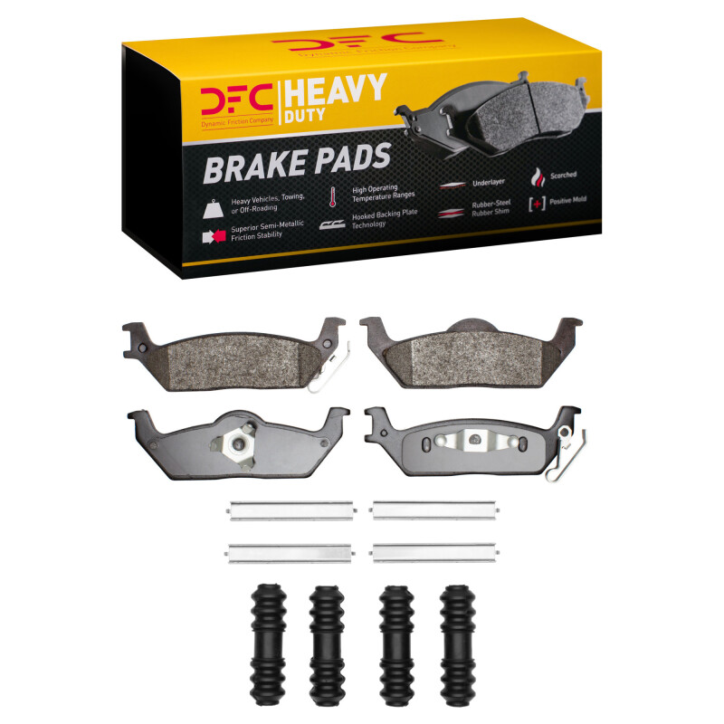 Ford F-150 Brake Pads - Rear - DFC - Heavy Duty Semi-Metallic - `04-`11