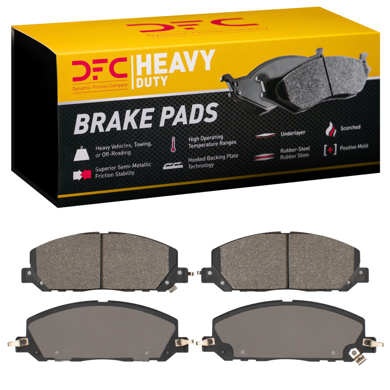 Ford Police Interceptor Utility Brake Pads - Front - DFC - Heavy Duty Semi Metallic - `20-`25