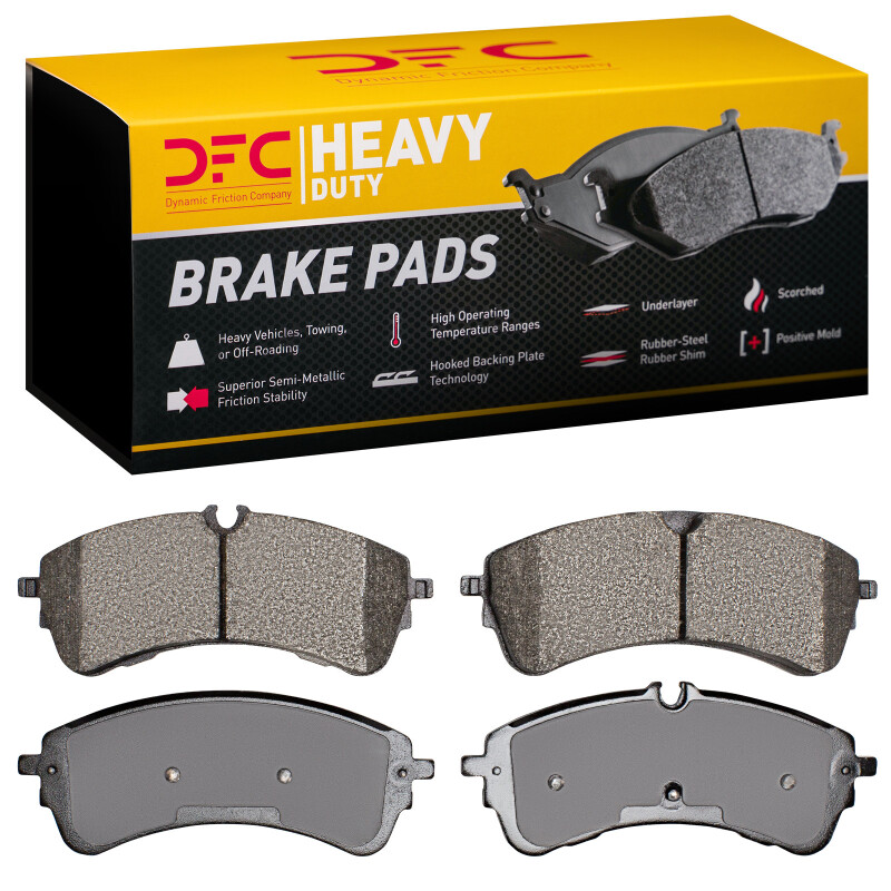 Ford Transit-150 Brake Pads - Rear - DFC - Heavy Duty Semi Metallic - `20-`25