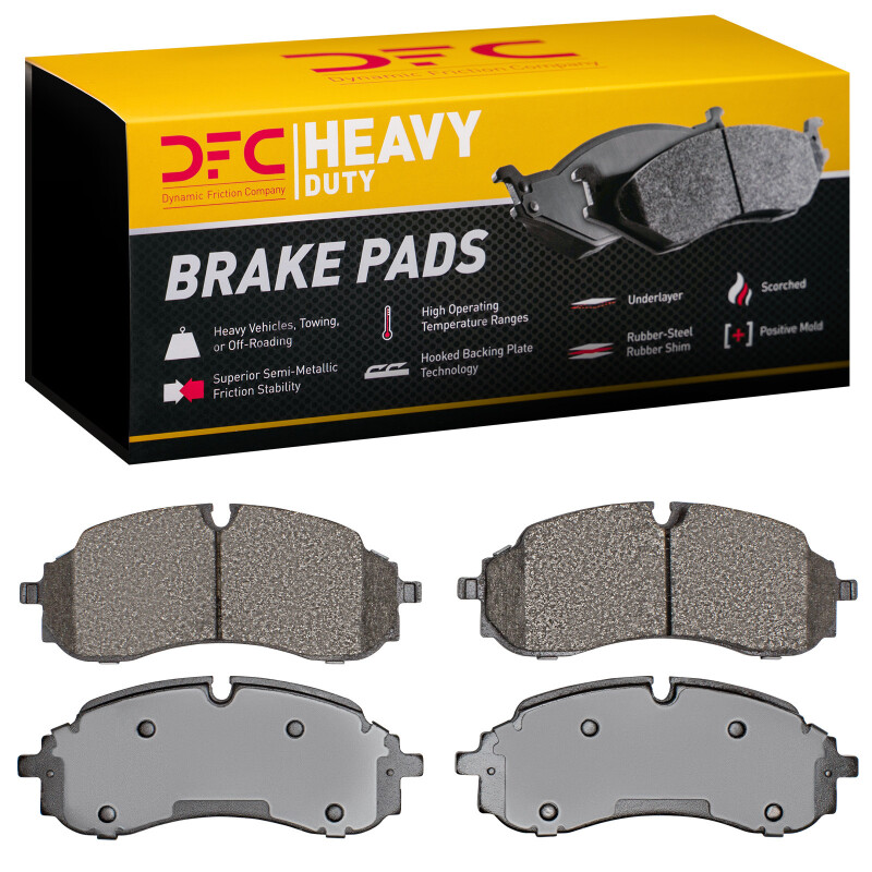 Ford Transit-250 Brake Pads - Front - DFC - Heavy Duty Pads - Semi Metallic - `21-`25