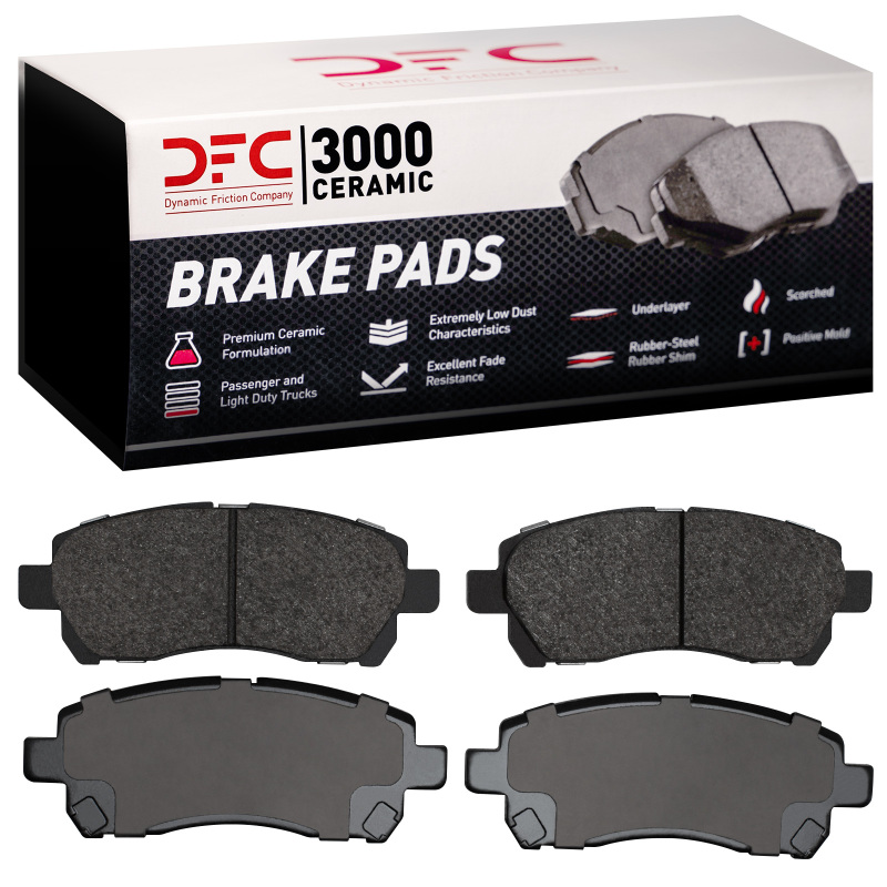 Toyota Avanza Brake Pads - Front - DFC - 3000 Ceramic - `07-`18