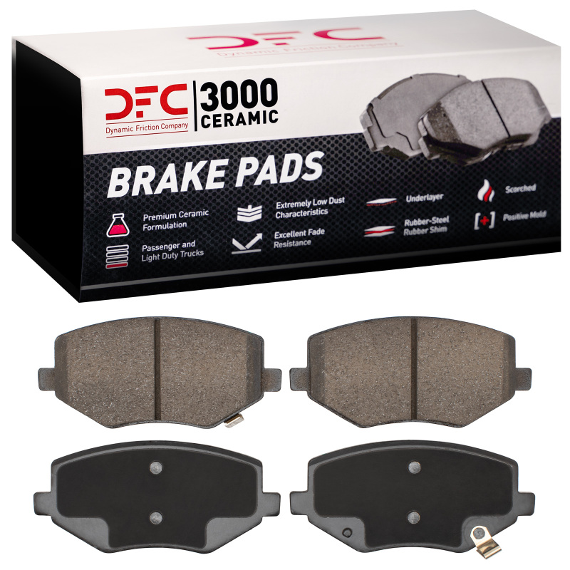 Chevrolet Groove Brake Pads - Front - DFC - 3000 Ceramic - `22-`24