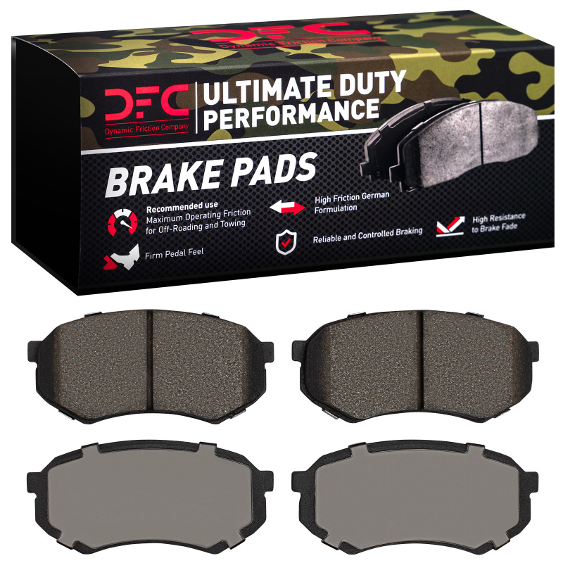 Mitsubishi Fuso FE Brake Pads - Front - DFC - Ultimate Duty - `89-`04