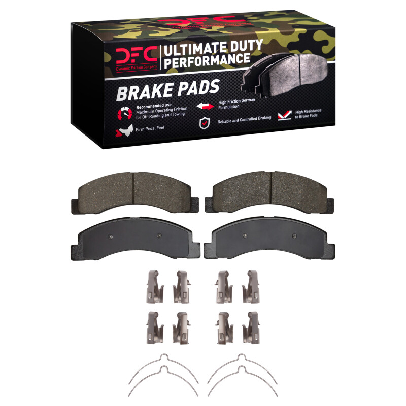 Ford F-250 Brake Pads - Front - DFC - Ultimate Duty Performance - `99-`05
