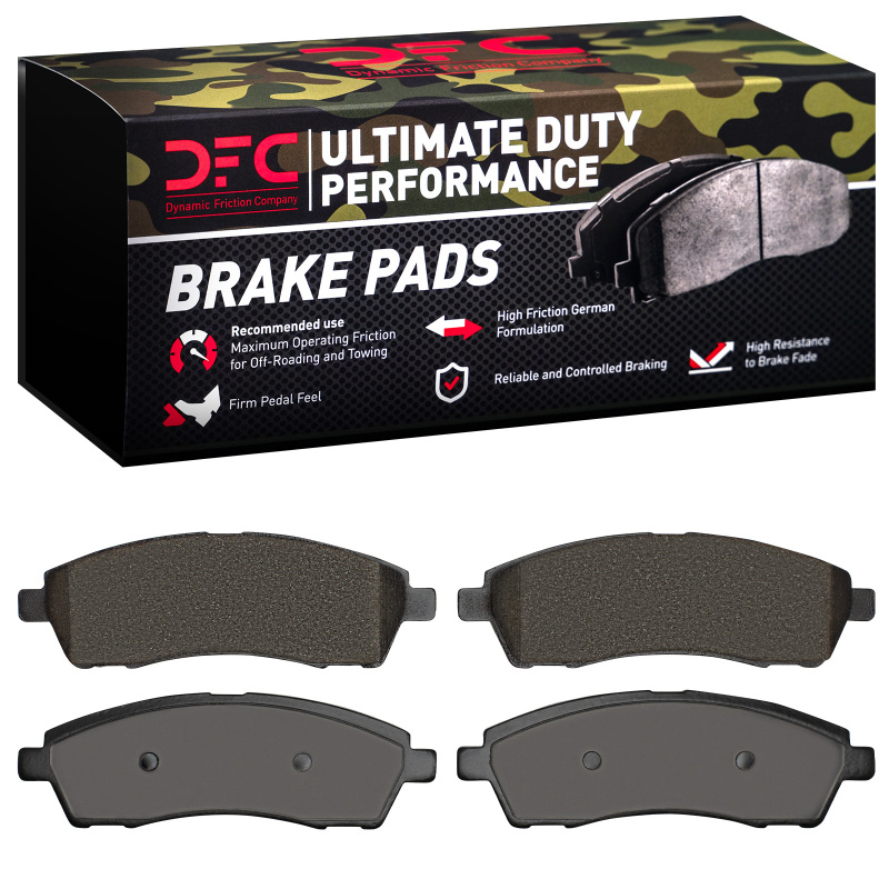 Ford F-250 Super Duty Brake Pads - Rear - DFC - Ultimate Duty Performance - `99-`05