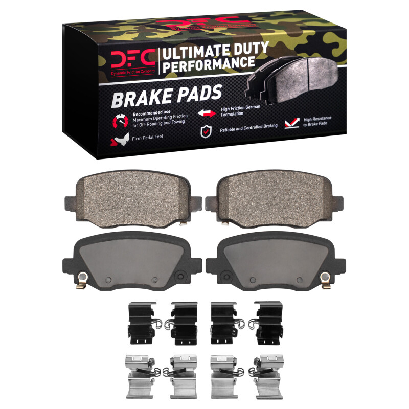 Chrysler 200 Brake Pads - Rear - DFC - Ultimate Duty - `14-`23