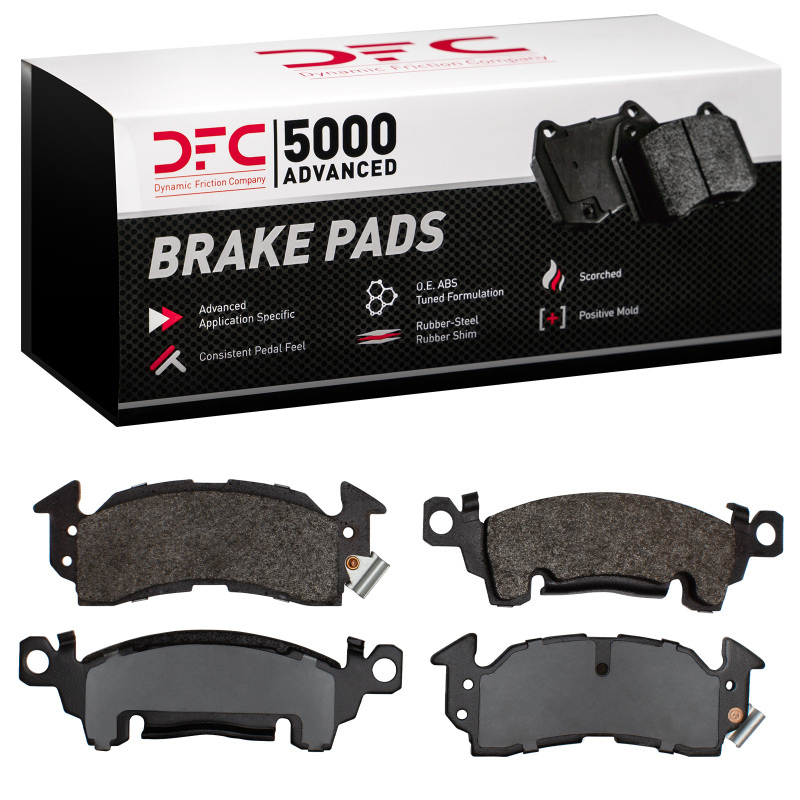 Buick GS 400 Brake Pads - Front - DFC - 5000 Advanced Semi Metallic - `67-`02