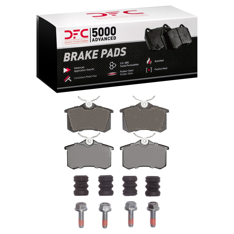 Audi A3 Brake Pads - Rear - DFC - 5000 Advanced Ceramic - `86-`19