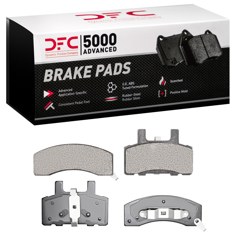 Chevrolet K3500 Brake Pads - Front - DFC - 5000 Advanced Semi Metallic - `88-`02