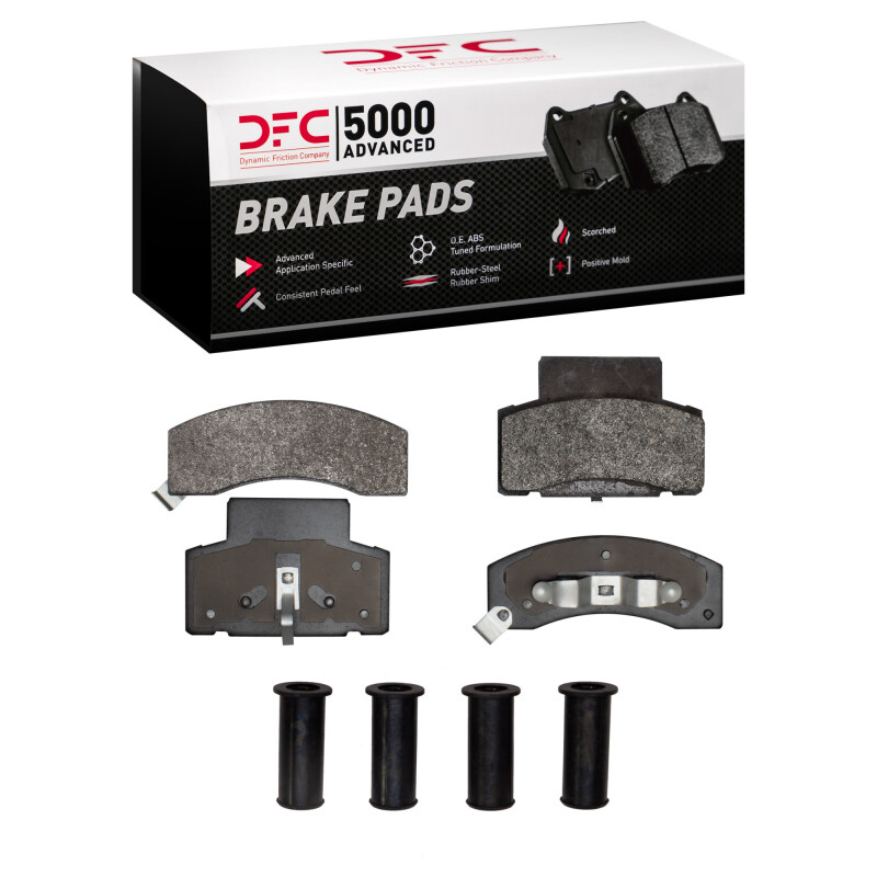 Chevrolet G30 Brake Pads - Front - DFC - 5000 Advanced Semi Metallic - `90-`02