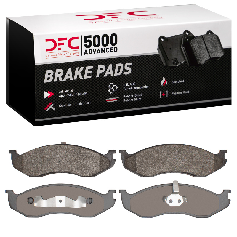 Jeep Grand Wagoneer Brake Pads - Front - DFC - 5000 Advanced Semi Met - `90-`06