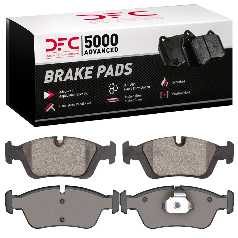 BMW 323CI Brake Pads - Front - DFC - 5000 Advanced Low Metallic - `91-`08