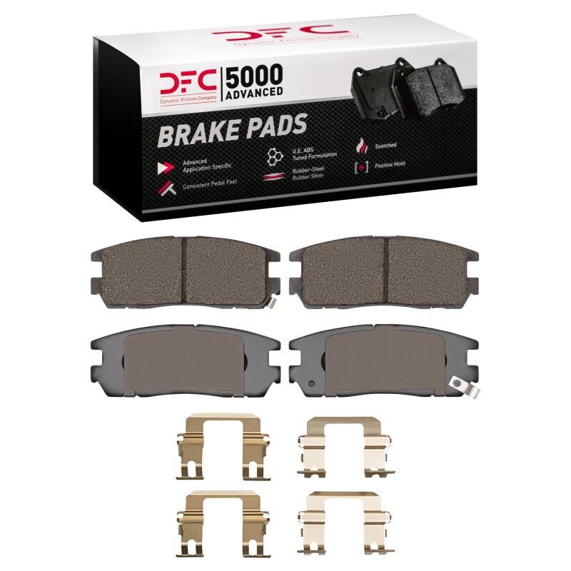 Acura SLX Brake Pads - Rear - DFC - 5000 Advanced Ceramic - `92-`04