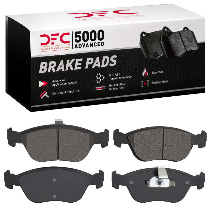 Volvo 850 Brake Pads - Front - DFC - 5000 Advanced Low Metallic - `93-`00