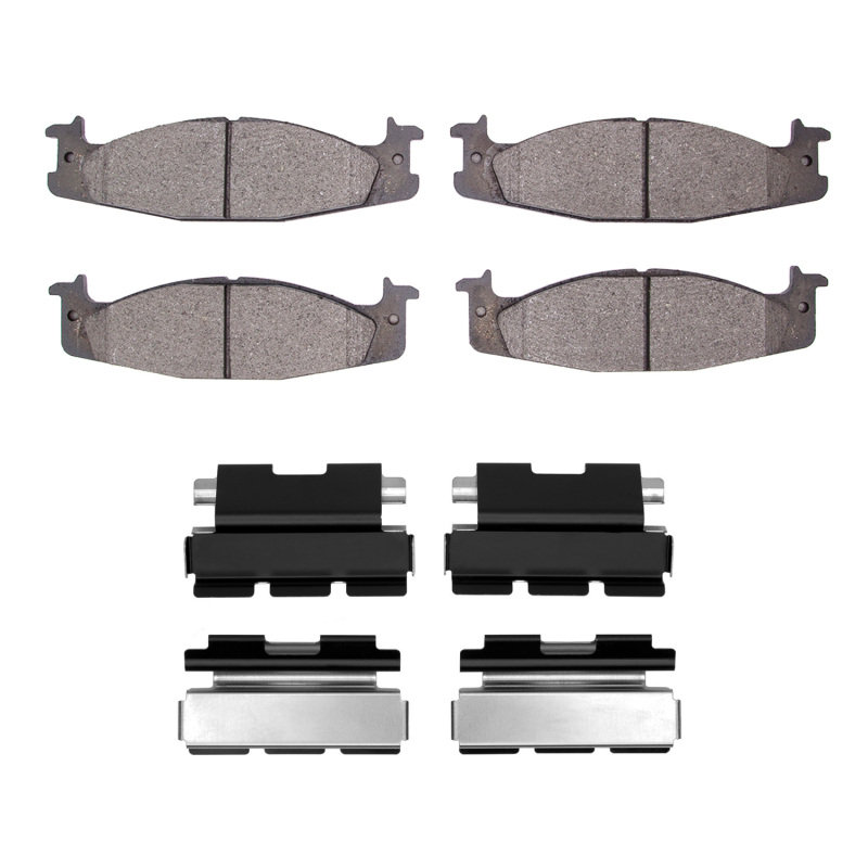 Ford E-150 Brake Pads - Front - DFC - 5000 Advanced Semi Metallic - `94-`03