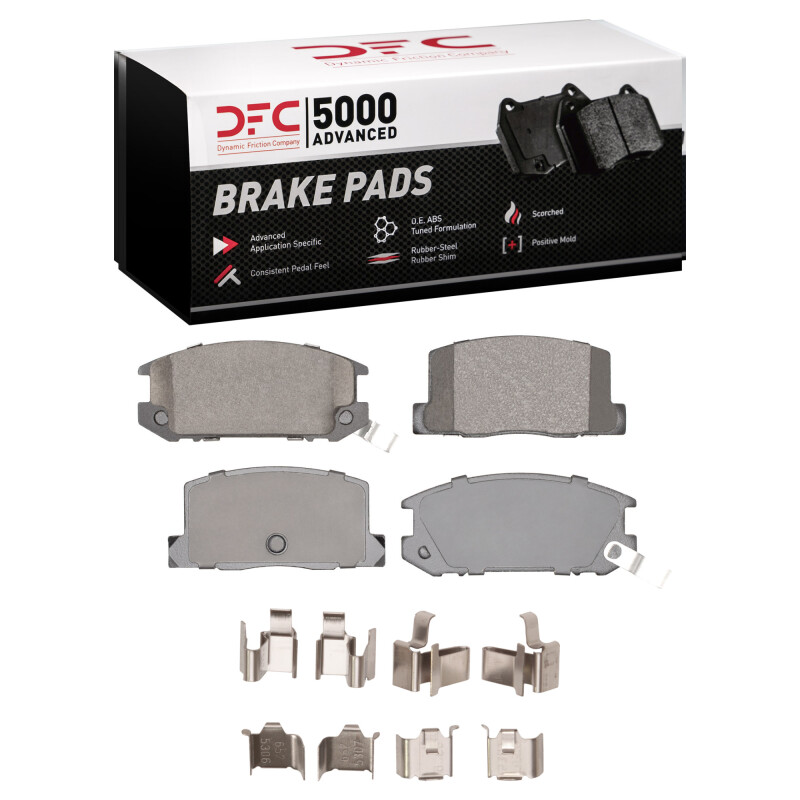 Toyota MR2 Brake Pads - Rear - DFC - 5000 Advanced Ceramic - `91-`05