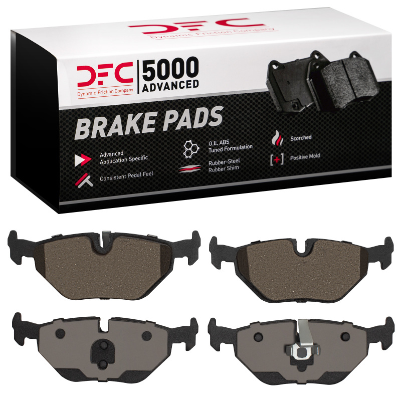 BMW Z3 Brake Pads - Rear - DFC - 5000 Advanced Low Met - `96-`10