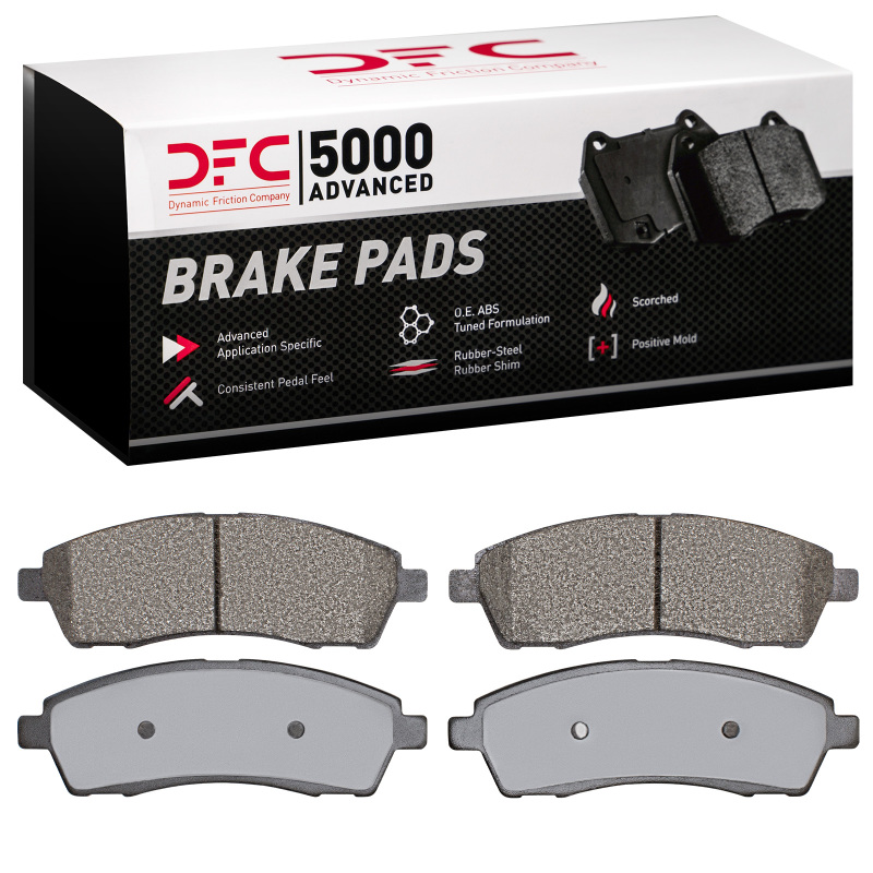 Ford F-250 Super Duty Brake Pads - Rear - DFC - 5000 Advanced Semi Metallic - `99-`05