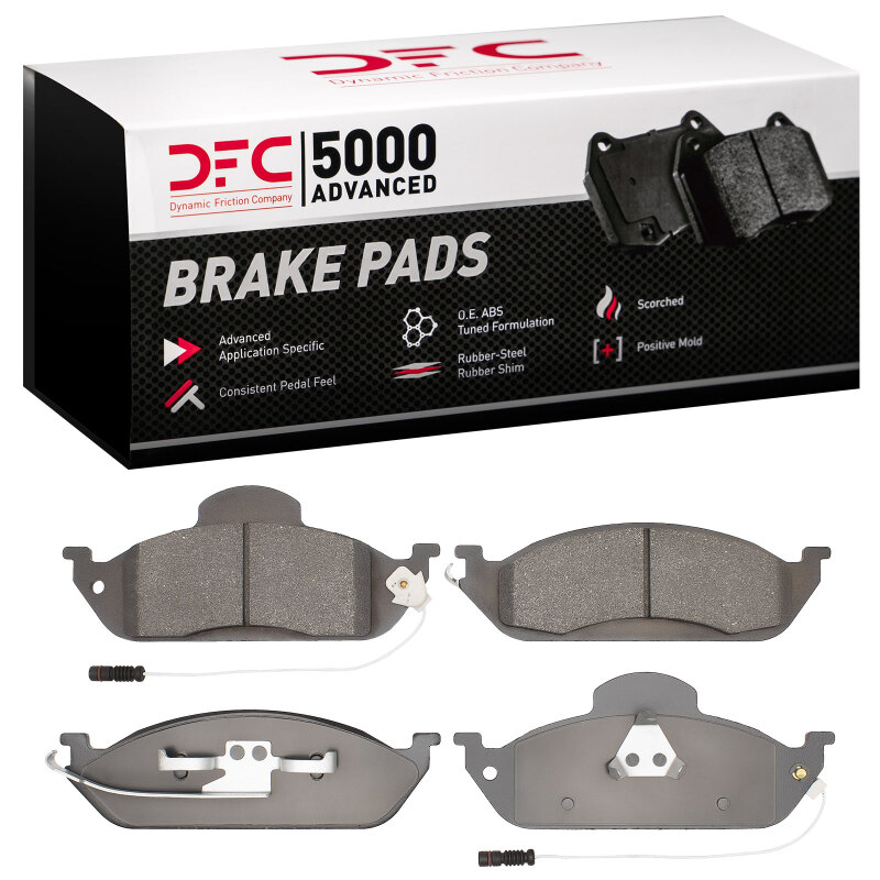 Mercedes-Benz ML350 Brake Pads - Front - DFC - 5000 Advanced Low Met - `98-`05